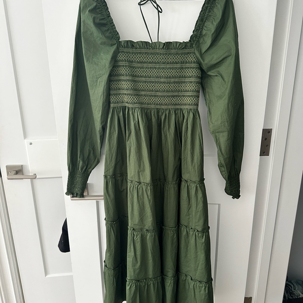 Hill House Green Nap Dress